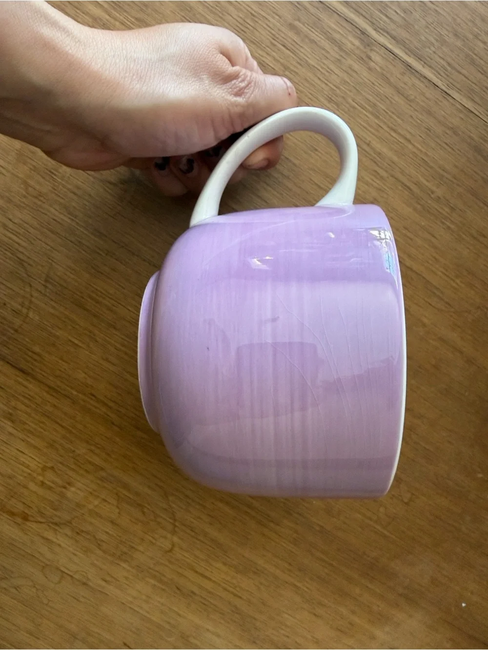 Target Lavender Ceramic Mug with Gold Lettering valentines